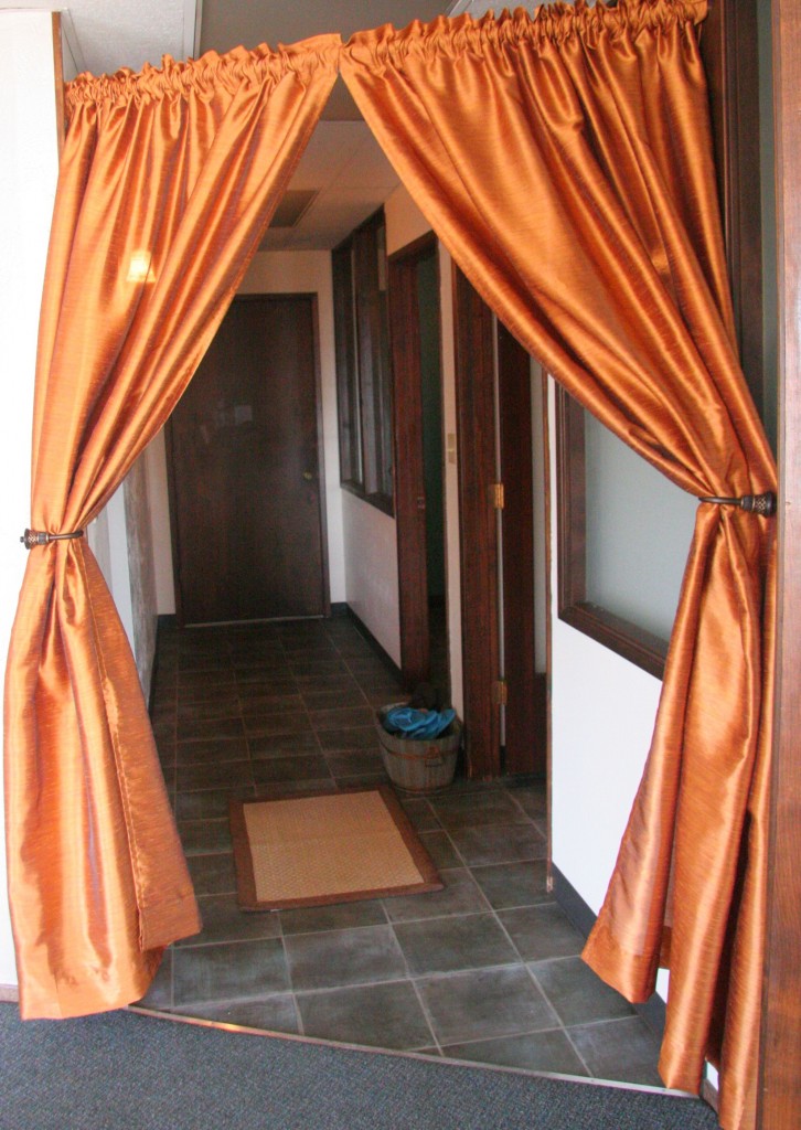 Curtain Entrance